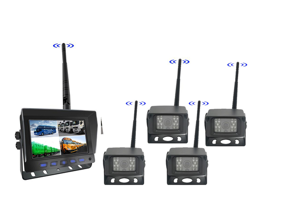 AHD Digital Wireless Car Reversing Backup Camera Kit รถยกรถตู้ รถกระบะ ระบบติดตามกล้องไร้สาย