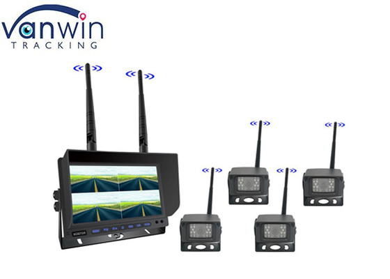 7 นิ้ว Wireless Digital Monitorชุดกล้องรถยนต์ TFT Car Monitor สําหรับรถยนต์หนัก