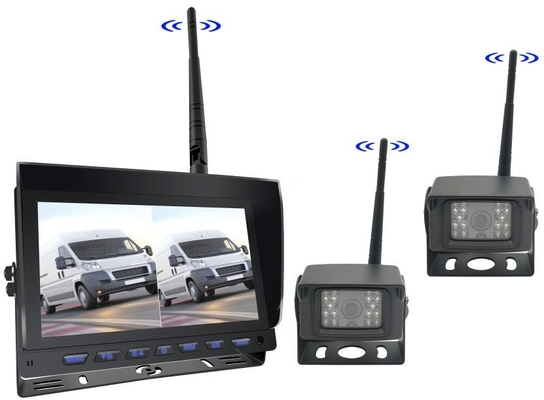 9ich AHD 1080P เครื่องติดตามรถ IPS ไรเวอร์วิว ย้อนหลัง TFT คันติดตามรถ