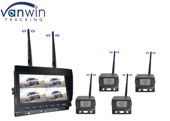 9ich AHD 1080P เครื่องติดตามรถ IPS ไรเวอร์วิว ย้อนหลัง TFT คันติดตามรถ