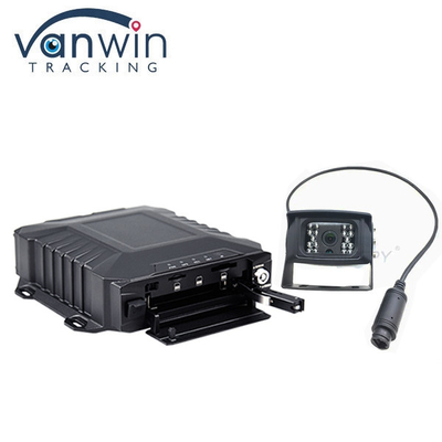1080p Hybrid Mnvr 12 ช่องมือถือ ip dvr วิดีโอเฝ้าระวังรถไฟ Digital MDVR
