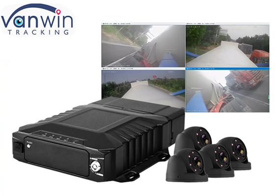 1080p 4 ช่อง โทรศัพท์มือถือ DVR HDD 4G Mdvr Gps Wifi รถบัสแท็กซี่ รถบรรทุก รถบัสโรงเรียน Mdvr