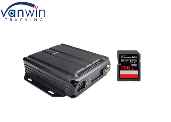720p AHD 1080P 4G GPS 4CH ระบบ dvr มือถือสําหรับรถบรรทุก