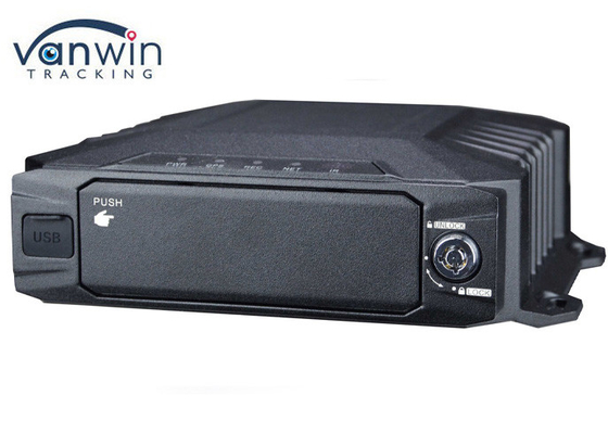 DVR โทรศัพท์มือถือ 4 ช่องที่มี Dashcam 4G GPS WIFI สําหรับแท็กซี่ / รถบัส