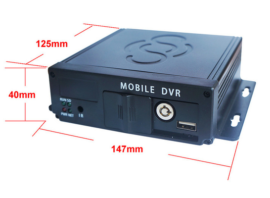 โปรแกรมฟรี FHD 4CH SD card มือถือ DVR พร้อมแบตเตอรี่และ Super Capacitor