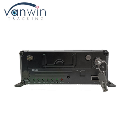 ภาษาอังกฤษ/จีน/รัสเซีย 4 ช่อง DVR มือถือ กล้องวงจรปิดรถบรรทุก