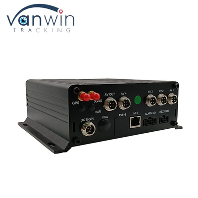 ภาษาอังกฤษ/จีน/รัสเซีย 4 ช่อง DVR มือถือ กล้องวงจรปิดรถบรรทุก