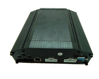 H.264 DVR แบบเคลื่อนที่ 8 ช่องพร้อมระบบป้องกันการสั่นไหว G-Sensor GPS 3G Full 1080p MDVR