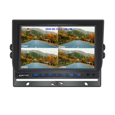 9inch AHD Car HD Screen Bus Security Ahd 960P Quad View Car Monitor สําหรับรถบรรทุก