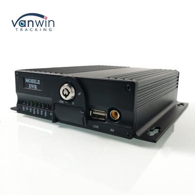 AI 8 ช่อง 1080P 512G Dual SD Card Car MDVR Camera System With ADAS DMS การขับรถที่เหนื่อยล้า การตรวจสอบฟังก์ชัน DVR มือถือ