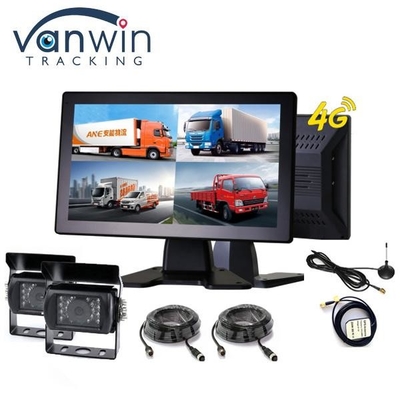 เครื่องบันทึกการ์ด SD ที่ติดรถยนต์ 4G All-In-One Machine พร้อมการติดตาม 4 ช่องทาง และการตั้งตําแหน่ง GPS