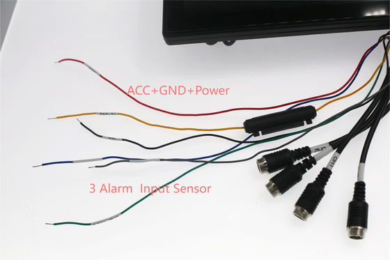 เครื่องบันทึกการ์ด SD ที่ติดรถยนต์ 4G All-In-One Machine พร้อมการติดตาม 4 ช่องทาง และการตั้งตําแหน่ง GPS