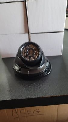 IR Cut Infrared LED Metal Vandal-Proof Indoor Full HD Vehicle Dome Camera สําหรับรถบัส, รถบรรทุก