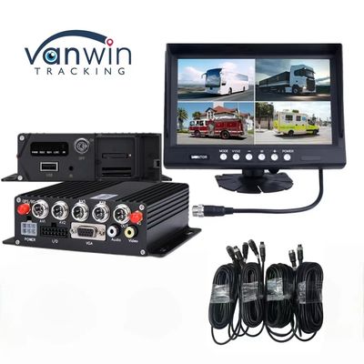 Smart 4CH/8CH H.265 SD 1080P Mobile DVR สําหรับการค้นหาวีดีโอและระยะอุณหภูมิ -20C ถึง 70C