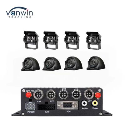 8CH 1080P H.265 HD GPS รถยนต์มือถือ DVR Recorder ด้วย 12V 2.5A และ 5V 2A ออก
