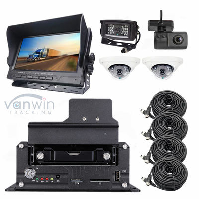 4CH Dash Cam Recorder AI รองรับ GPS DVR 1080P เครื่องบันทึก Dvr มือถือสําหรับรถ