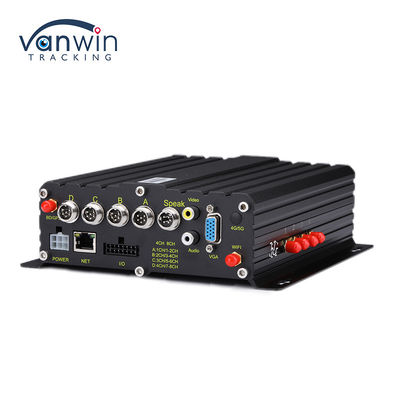 เครื่องบันทึกเสียงรถยนต์ AI 4CH พร้อม GPS DVR 1080p เครื่องบันทึกเสียงวีดีโอ DVR รถยนต์