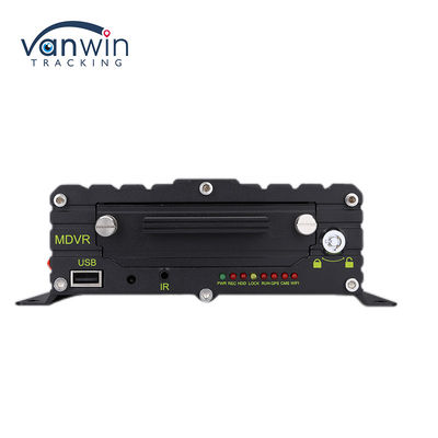 เครื่องบันทึกเสียงรถยนต์ AI 4CH พร้อม GPS DVR 1080p เครื่องบันทึกเสียงวีดีโอ DVR รถยนต์