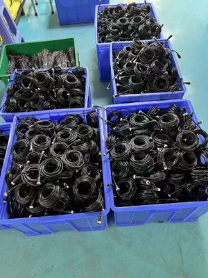 20m 4P Din Jack Extension Cable double shielded Connector เพศต่อเพศ สําหรับกล้องรถบัส