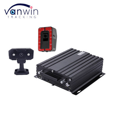 4CH 1080P SD MDVR ติดตามและติดตามในเวลาจริง 4G AI ADAS DMS Mobile DVR สําหรับรถบัส รถบรรทุก ระบบ CCTV