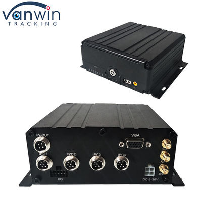 HD 1080P H.264 4 ช่อง โทรศัพท์มือถือ DVR GPS WIFI รถยนต์ รถบัส รถบันทึก