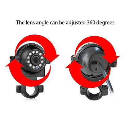 1080P Wide-Angle Front And Rear Side View Camera Night Vision AHD รถยนต์ รถบัส รถกระบะ รถยนต์ย้อนหลัง