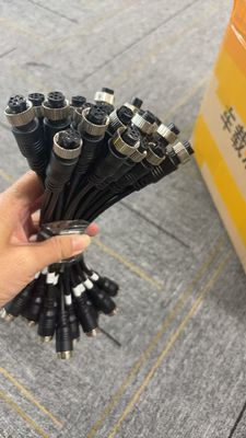 การบินอะแดปเตอร์เคเบิ้ลคู่ 4 ขาชาย 6 ขาหญิงเชื่อมต่อสำหรับ 2 กล้อง