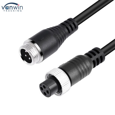 DVR อุปกรณ์เสริมสายการบิน สายขยาย 5M ชายไปยังหญิง สายกล้องสํารอง 4-pin