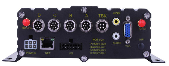 4G 5G WIFI GPS 8 CH AI Mobile DVR ADAS DMS พร้อม HDD SSD SD Card สําหรับรถยนต์ รถบรรทุก