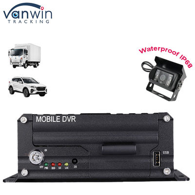 4G GPS WIFI Dual SD Card 4 Channel MDVR 1080P HDD AI DVR สําหรับรถเมล์