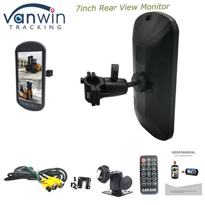 7 นิ้ว AHD Private Mold 1080P กระจกมองหลังจอภาพ TFT Car Monitor