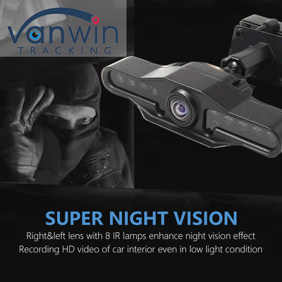 2 กล้อง เลนส์ 2.9 นิ้ว AHD Dash Cam Recorder กับ Super Wide Angle Dual Lens Video Recorder