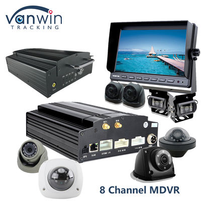 4G Wifi GPS MDVR Camera System 8CH เครื่องบันทึกวิดีโอดิจิตอลมือถือ สําหรับรถบัสรถบรรทุก