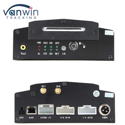 4G Wifi GPS MDVR Camera System 8CH เครื่องบันทึกวิดีโอดิจิตอลมือถือ สําหรับรถบัสรถบรรทุก