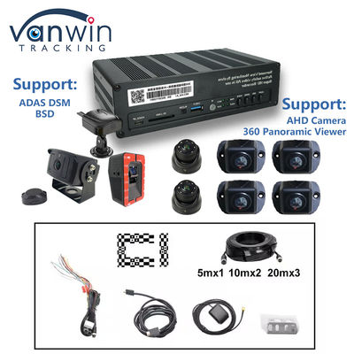 8 CH 4G 360 Panoramic Viewing MDVR With AI ADAS DSM BSD Panoramic View รถยนต์ ระบบกล้อง DVR