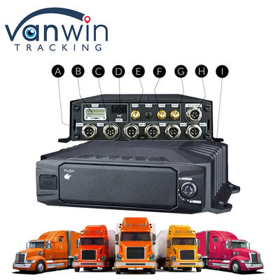 HDD 1080p 8ch มือถือ DVR 4G GPS WIFI MDVR Kit ระบบกล้องสําหรับรถยนต์ Tracker การรักษาความปลอดภัยรถยนต์