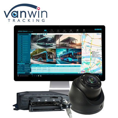 HDD 1080p 8ch มือถือ DVR 4G GPS WIFI MDVR Kit ระบบกล้องสําหรับรถยนต์ Tracker การรักษาความปลอดภัยรถยนต์