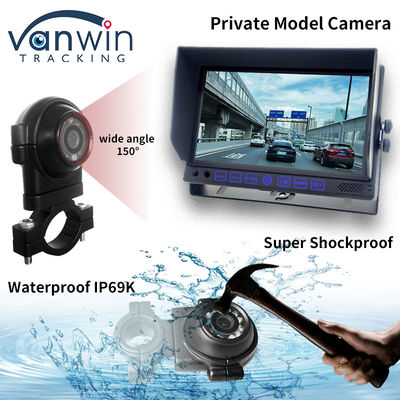 150 องศา Wide-Angle Night Vision กล้องรถยนต์ AHD กล้องแบบส่วนตัวสําหรับรถยนต์ รถบัส รถบรรทุก