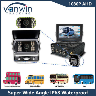 1080P AHD IP68 กล้องวงจรปิดรถยนต์ IR Night Vision กล้องรถยนต์สําหรับรถบรรทุก