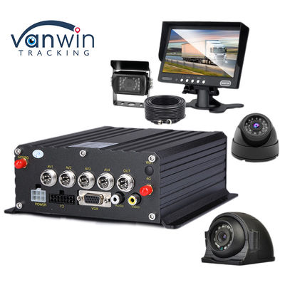 ADAS เครื่องบันทึกการติดตามความปลอดภัยรถยนต์ 8CH เครื่องบันทึกตําแหน่งโลก SSD MDVR