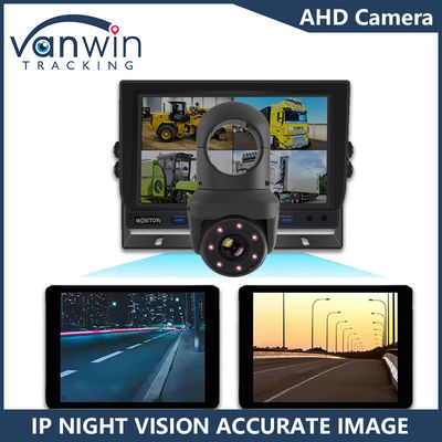 IP69K Full HD Night Vision กล้องรถ Dome Private Model 7 IR Lights กล้องรถสําหรับรถบัส Turck