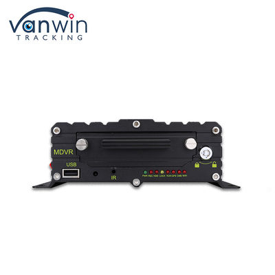 ADAS DMS BSD AI Vehicle Fleet Cam Car With 8CH WiFi GPS 4G Live View มือถือ DVR สําหรับรถ