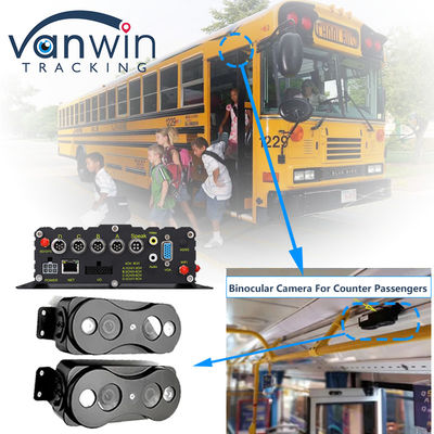 AI MDVR คนนับกล้อง บัสผู้โดยสาร เคาน์เตอร์ MDVR กับ บัส คน เคาน์เตอร์