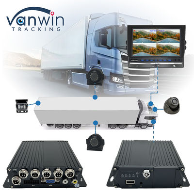 4G GPS Dual SD Card มือถือ DVR 1080P 4CH กล้องวงจรปิด CCTV เครื่องบันทึกความปลอดภัย มือถือติดตาม DVR