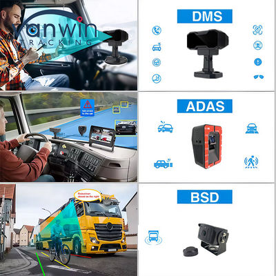 8CH AI BSD ADAS DMS MDVR System HD 1080P HDD มือถือ DVR ด้วยฟังก์ชัน 4G GPS WIFI