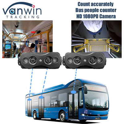 ความแม่นยําสูง คนนับเซ็นเซอร์ กล้อง อัตโนมัติรถบัสผู้โดยสาร Counter เชื่อมต่อ MDVR