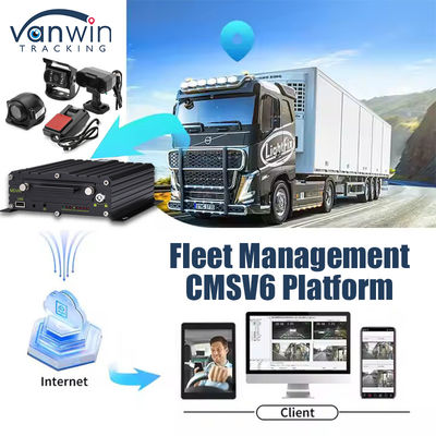 8CH AI ADAS DMS BSD Mobile DVR HDD MDVR 2TB สนับสนุนพลาตฟอร์มติดตามยานยนต์