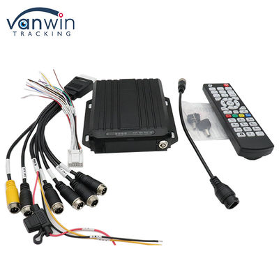 OEM ODM เรียลไทม์ 4CH GPS มือถือ DVR กับ 4G 1080P WiFi คาร์ด SD Dual MDVR สําหรับรถบัส