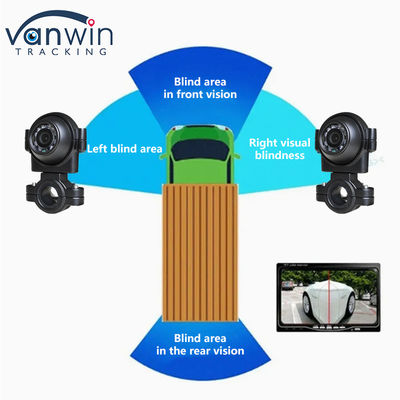 AHD 1080P IP69K กล้องมองด้านข้าง พร้อมกล้องมองกลางคืน กล้องวงจรปิดรถยนต์ สําหรับรถบรรทุก