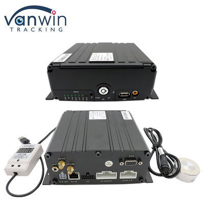 Full Hd 1080P 8CH มือถือ DVR H.265 CMSV6 รถบัสคนขับ 4G Wifi MDVR คล้องรถยนต์ รถบัส